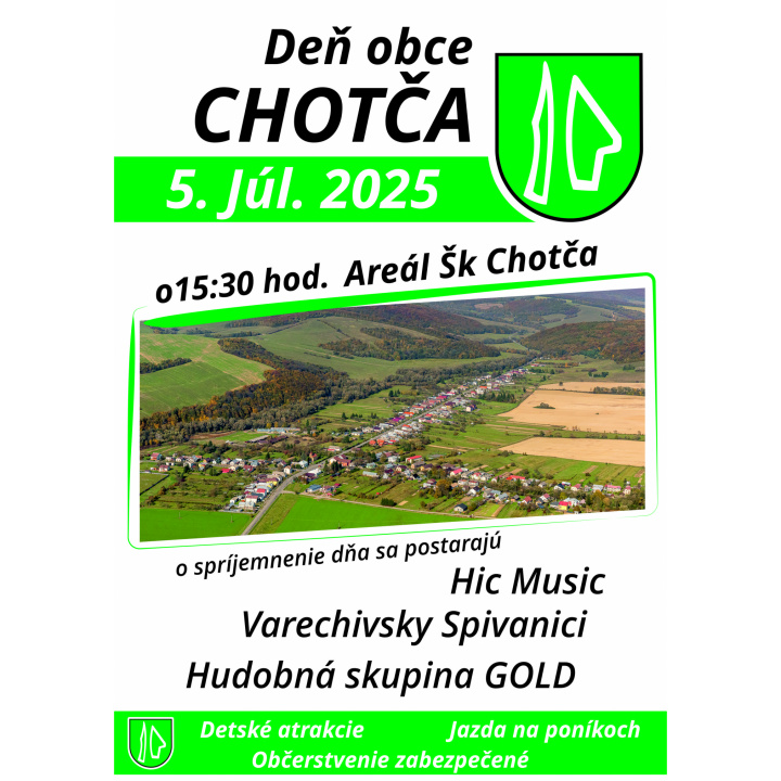 Deň obce , 05.07.2025 ,o 15:30 hod.