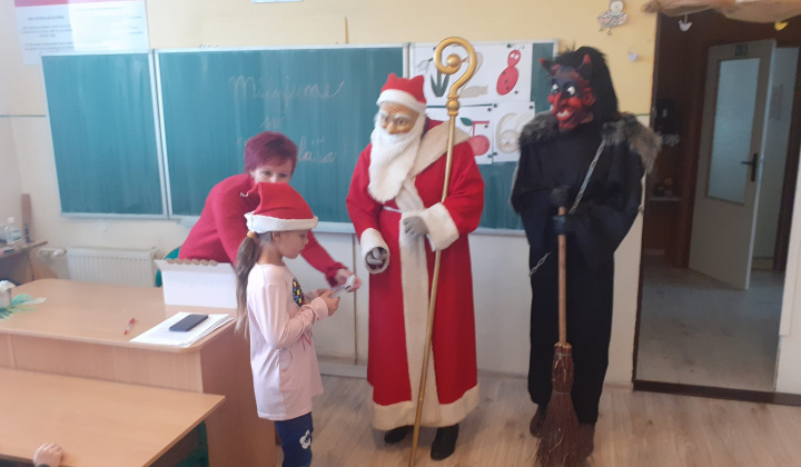 Mikuláš v škole a škôlke