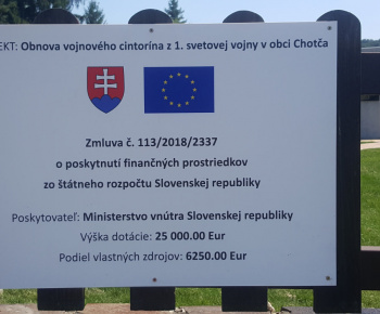 Aktuality / Posviacka vojnového cintorína - foto