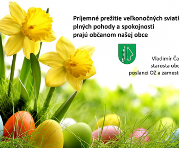 Krásne veľkonočné sviatky