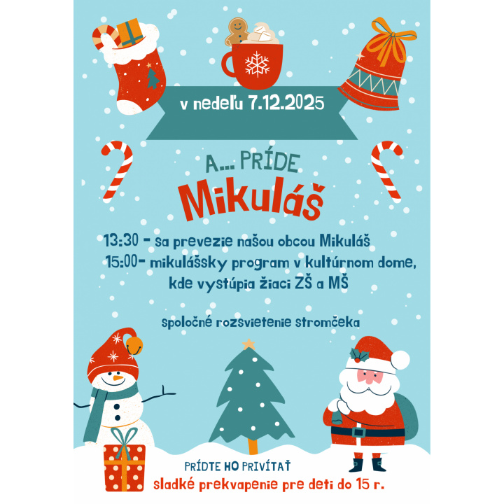 Mikuláš 7.12.2025