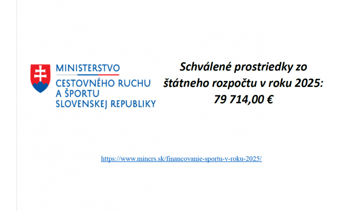 Ministerstvo cestovného ruchu a športu SR