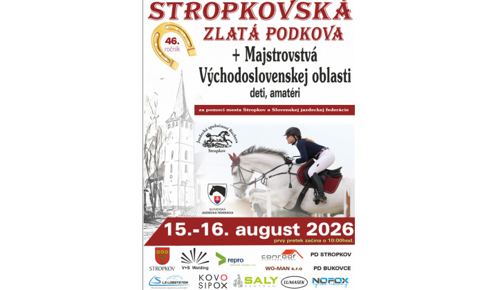 STROPKOVSKÁ ZLATÁ PODKOVA