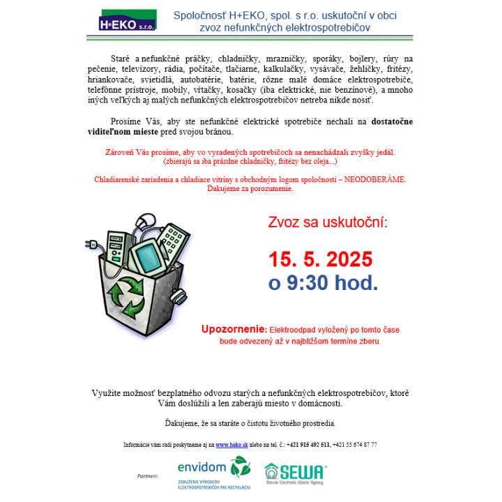Zber elektroodpadu